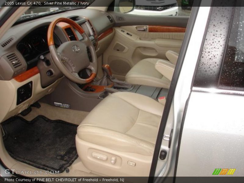 Silver Pine Metallic / Ivory 2005 Lexus GX 470