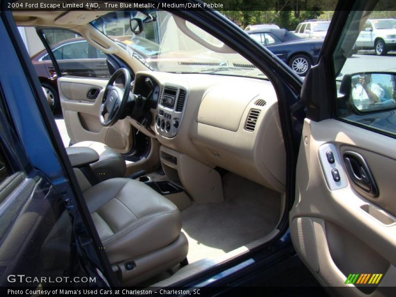 True Blue Metallic / Medium/Dark Pebble 2004 Ford Escape Limited 4WD