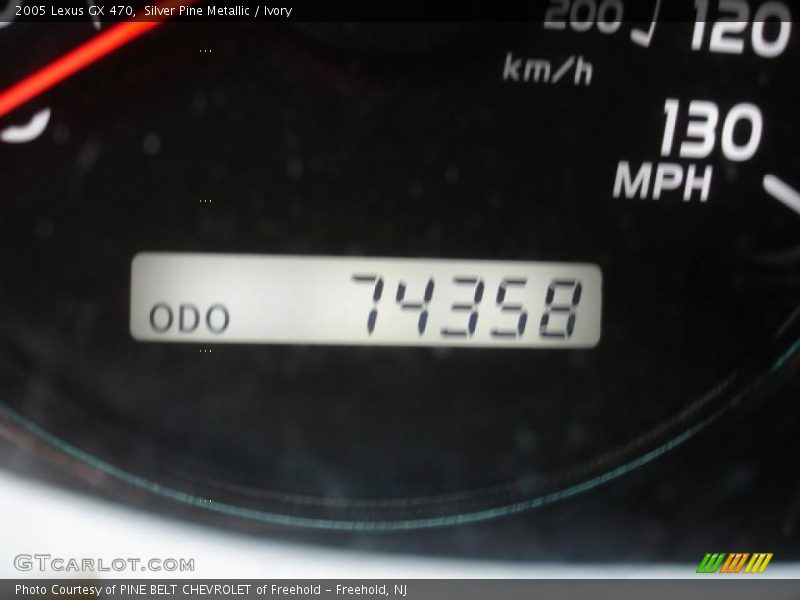 Silver Pine Metallic / Ivory 2005 Lexus GX 470