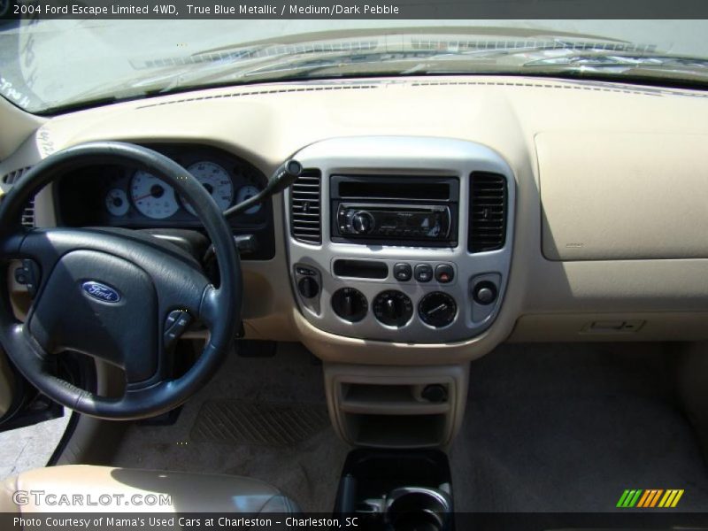 True Blue Metallic / Medium/Dark Pebble 2004 Ford Escape Limited 4WD