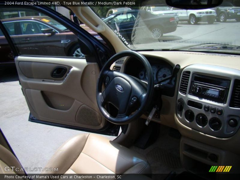 True Blue Metallic / Medium/Dark Pebble 2004 Ford Escape Limited 4WD