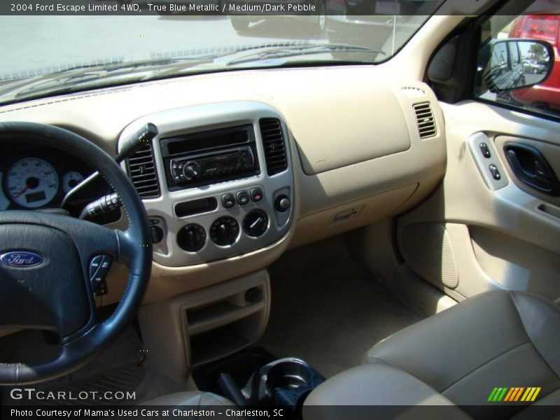 True Blue Metallic / Medium/Dark Pebble 2004 Ford Escape Limited 4WD