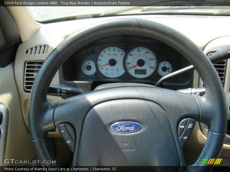 True Blue Metallic / Medium/Dark Pebble 2004 Ford Escape Limited 4WD