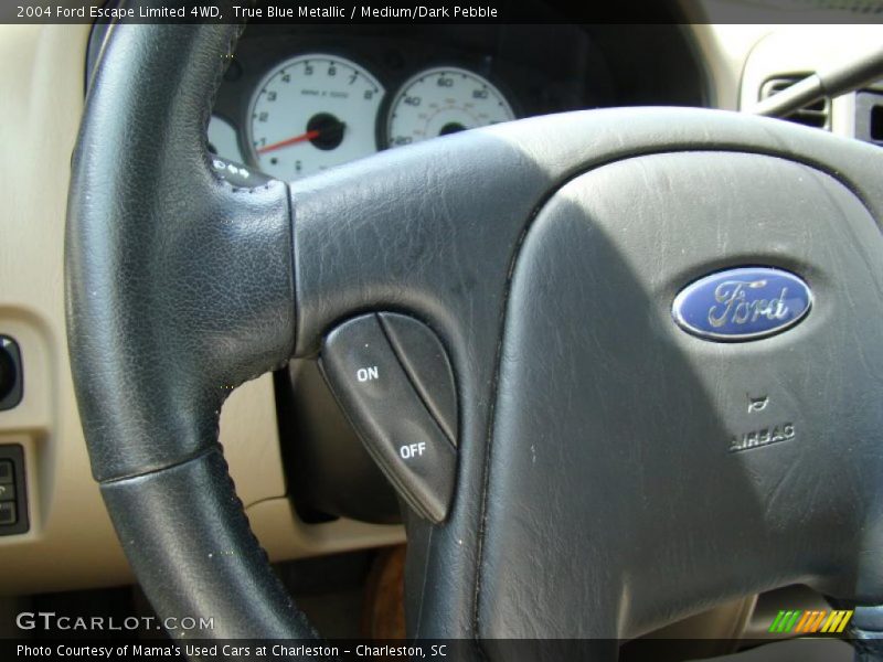 True Blue Metallic / Medium/Dark Pebble 2004 Ford Escape Limited 4WD