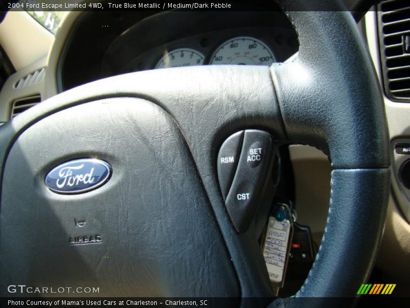 True Blue Metallic / Medium/Dark Pebble 2004 Ford Escape Limited 4WD