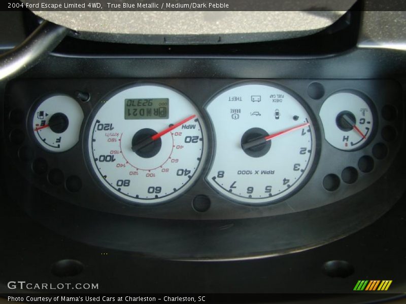 True Blue Metallic / Medium/Dark Pebble 2004 Ford Escape Limited 4WD