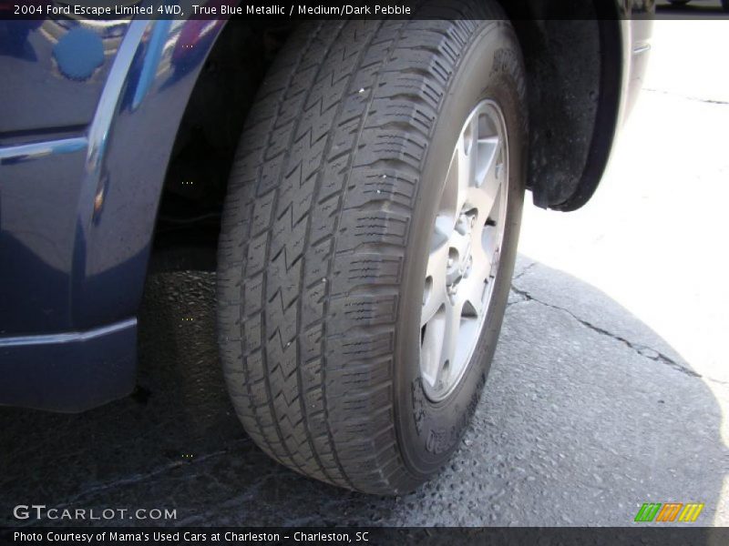 True Blue Metallic / Medium/Dark Pebble 2004 Ford Escape Limited 4WD