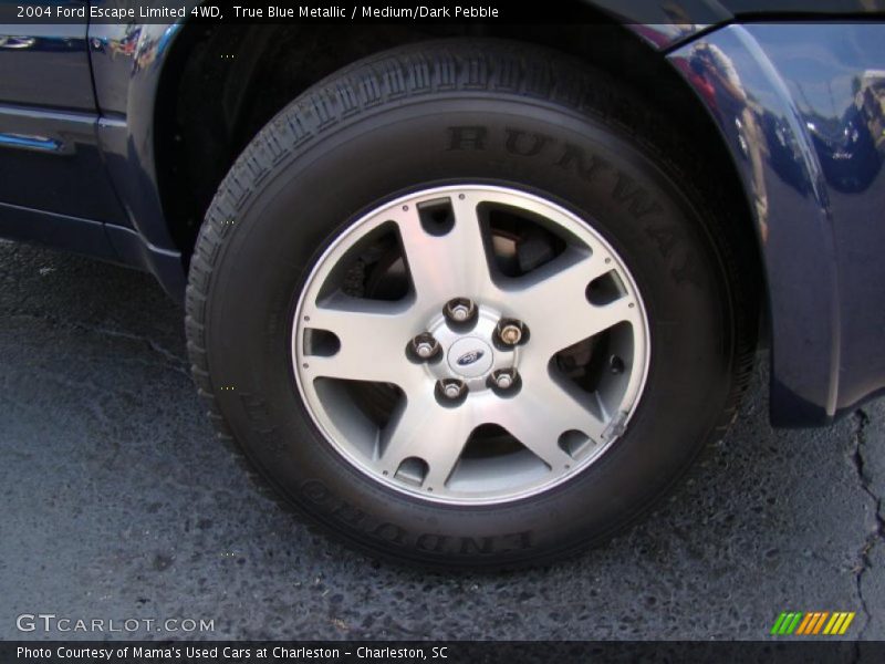 True Blue Metallic / Medium/Dark Pebble 2004 Ford Escape Limited 4WD