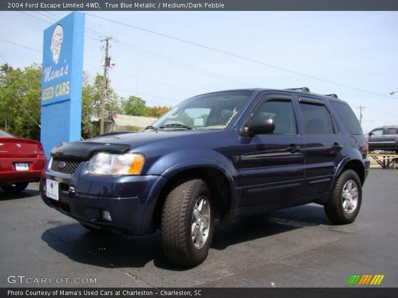 True Blue Metallic / Medium/Dark Pebble 2004 Ford Escape Limited 4WD
