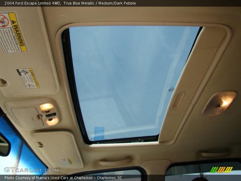 True Blue Metallic / Medium/Dark Pebble 2004 Ford Escape Limited 4WD
