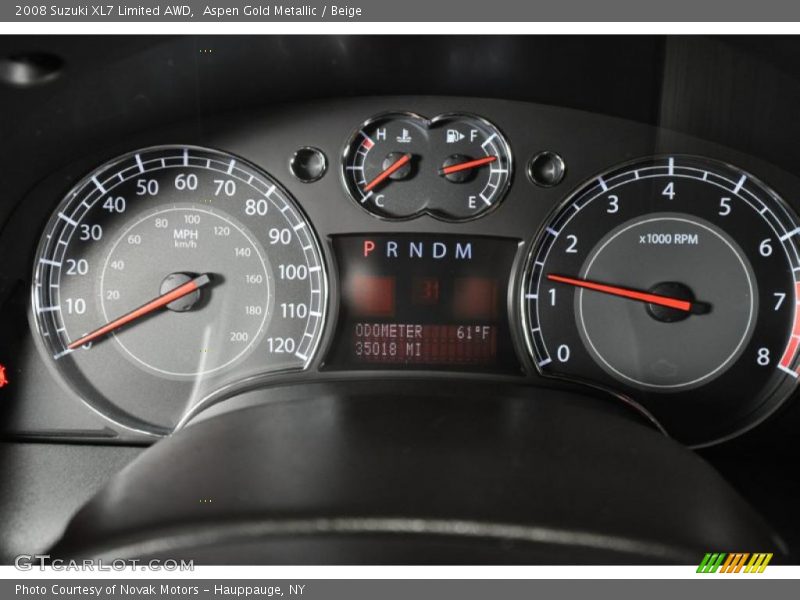  2008 XL7 Limited AWD Limited AWD Gauges