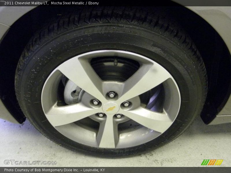 Mocha Steel Metallic / Ebony 2011 Chevrolet Malibu LT