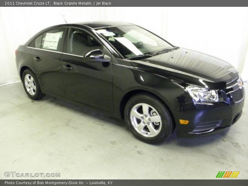 Black Granite Metallic / Jet Black 2011 Chevrolet Cruze LT