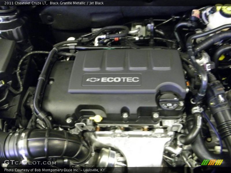 Black Granite Metallic / Jet Black 2011 Chevrolet Cruze LT