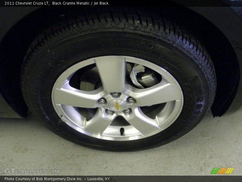 Black Granite Metallic / Jet Black 2011 Chevrolet Cruze LT