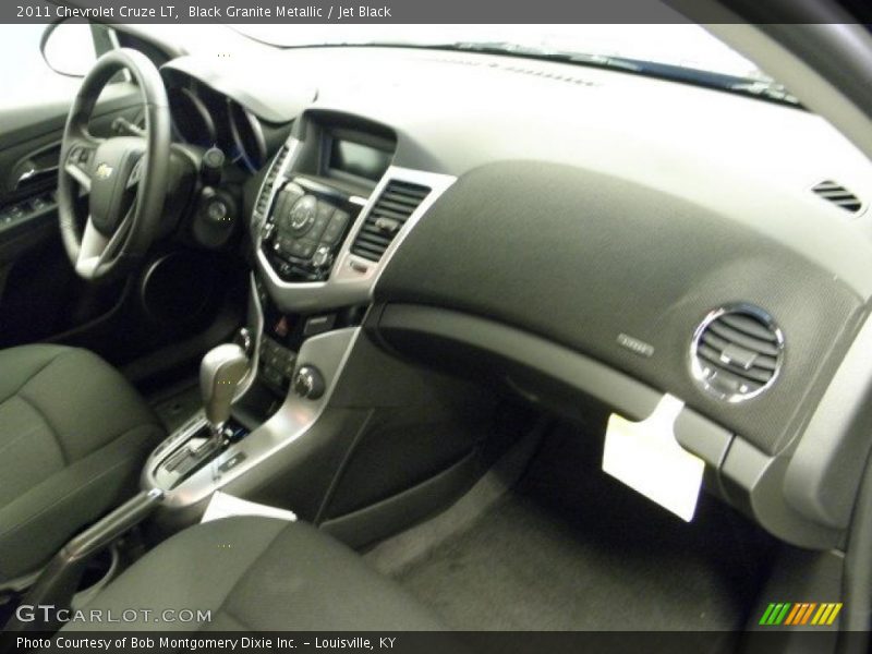Black Granite Metallic / Jet Black 2011 Chevrolet Cruze LT