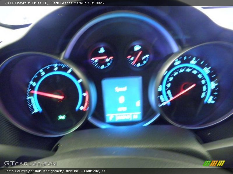 Black Granite Metallic / Jet Black 2011 Chevrolet Cruze LT