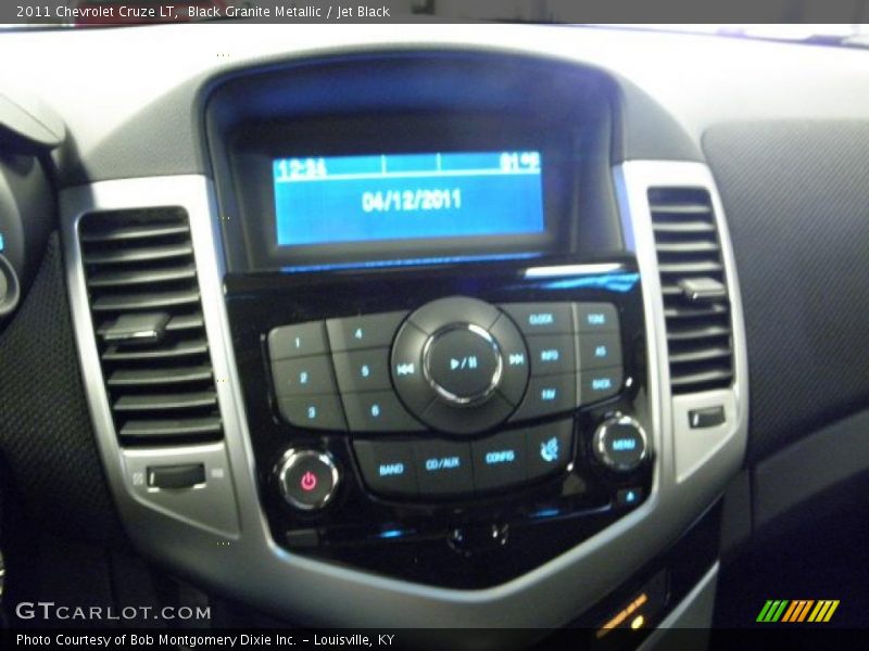 Black Granite Metallic / Jet Black 2011 Chevrolet Cruze LT