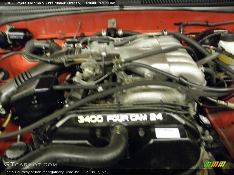 Radiant Red / Oak 2002 Toyota Tacoma V6 PreRunner Xtracab