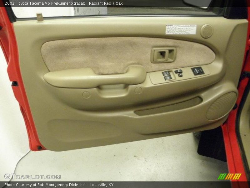 Radiant Red / Oak 2002 Toyota Tacoma V6 PreRunner Xtracab