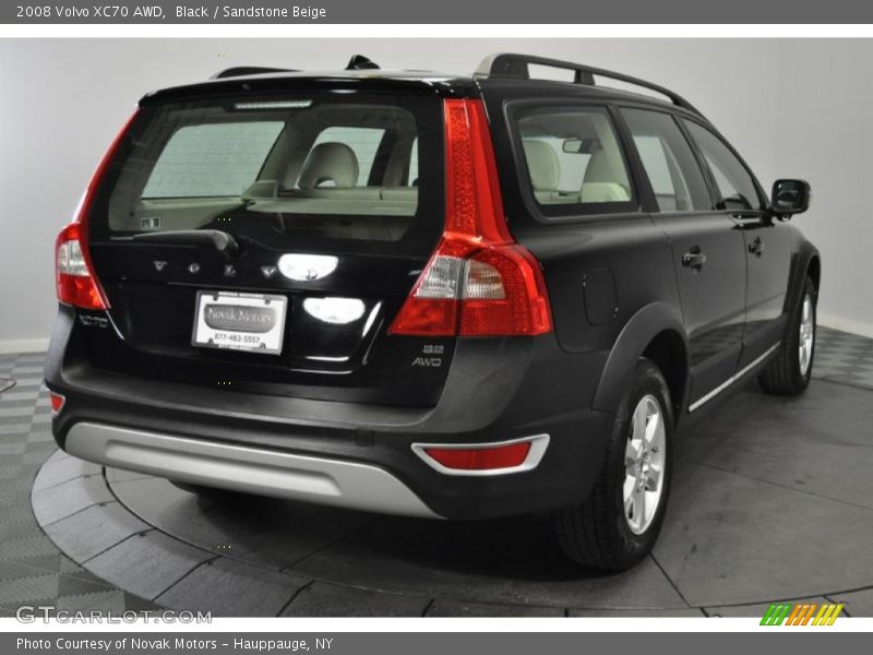 Black / Sandstone Beige 2008 Volvo XC70 AWD