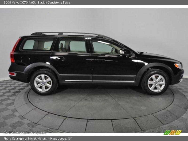 Black / Sandstone Beige 2008 Volvo XC70 AWD