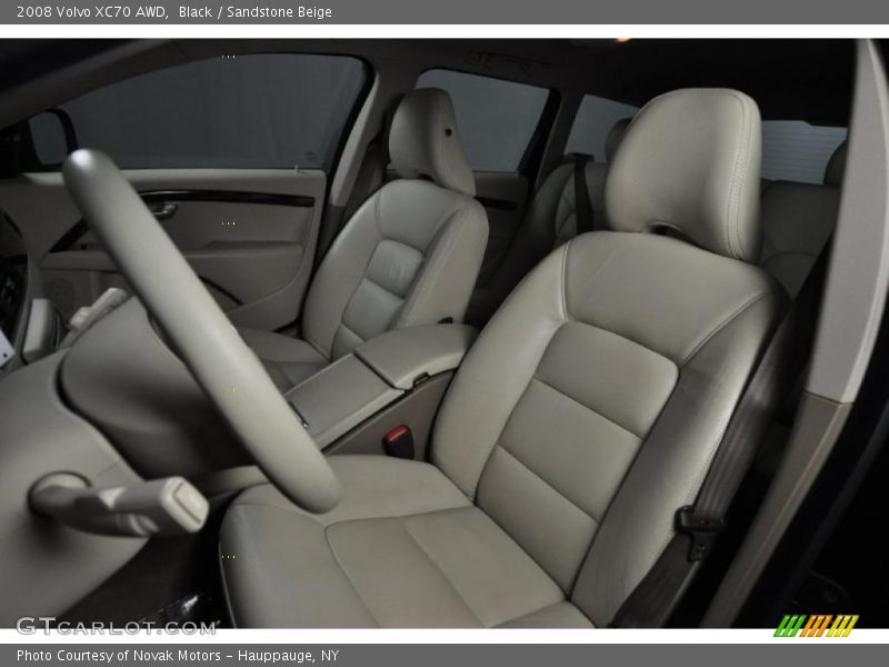 Black / Sandstone Beige 2008 Volvo XC70 AWD