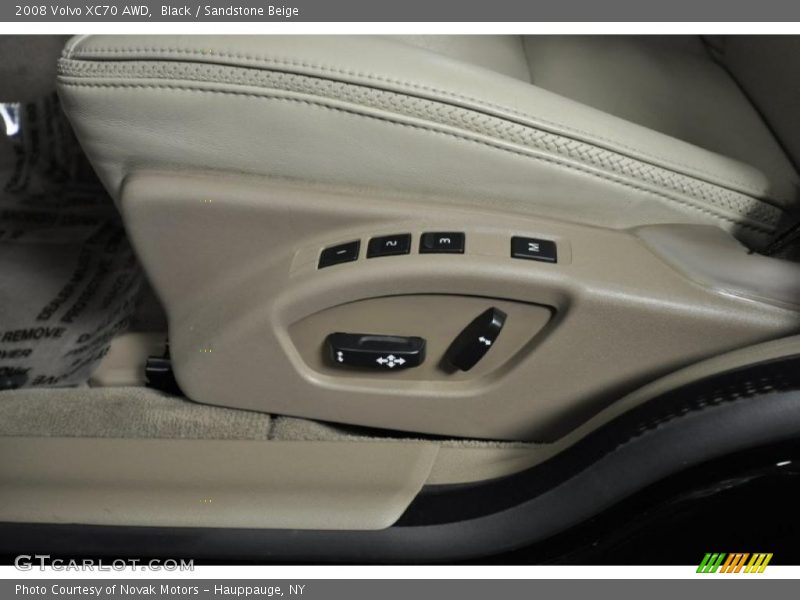 Black / Sandstone Beige 2008 Volvo XC70 AWD