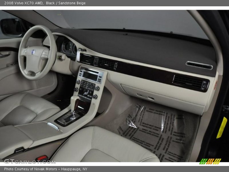 Black / Sandstone Beige 2008 Volvo XC70 AWD