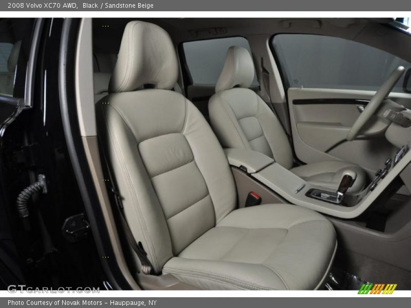 Black / Sandstone Beige 2008 Volvo XC70 AWD
