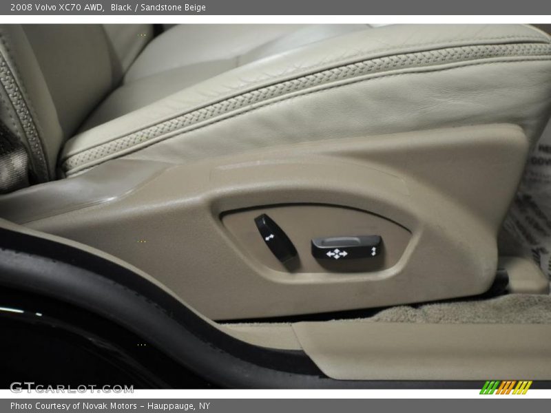 Black / Sandstone Beige 2008 Volvo XC70 AWD