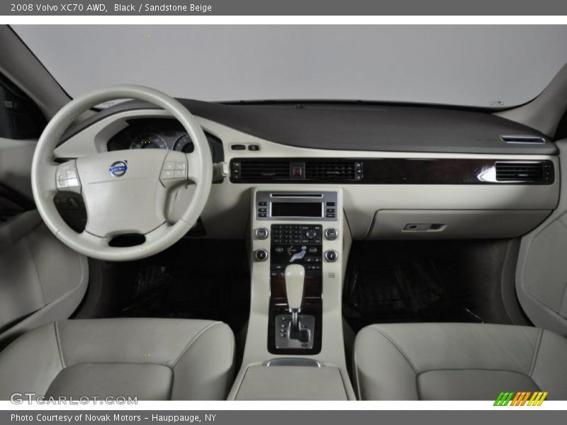 Black / Sandstone Beige 2008 Volvo XC70 AWD
