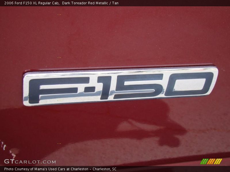 Dark Toreador Red Metallic / Tan 2006 Ford F150 XL Regular Cab