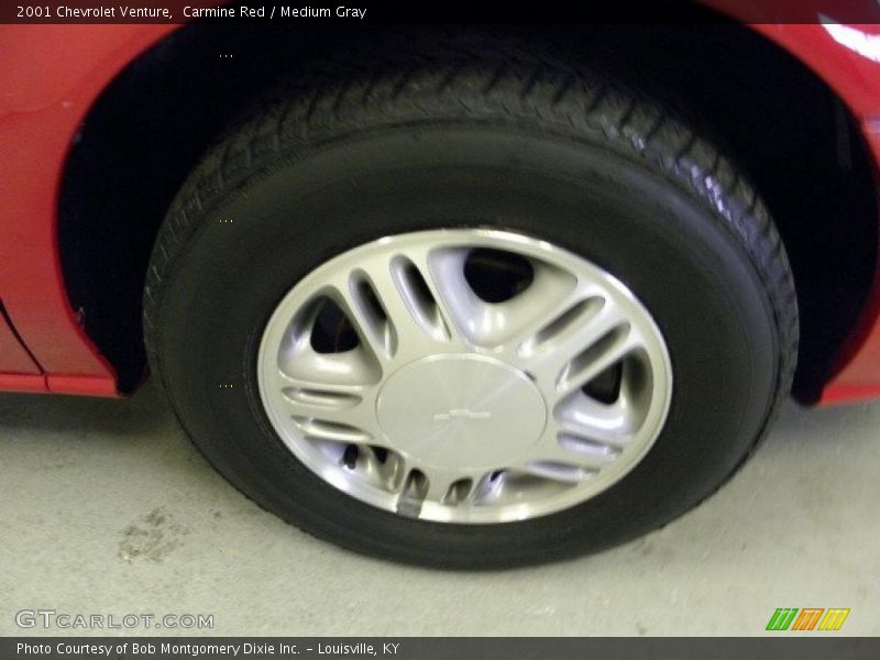 Carmine Red / Medium Gray 2001 Chevrolet Venture