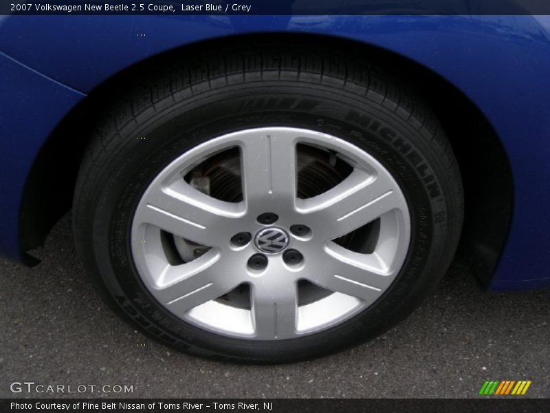 Laser Blue / Grey 2007 Volkswagen New Beetle 2.5 Coupe