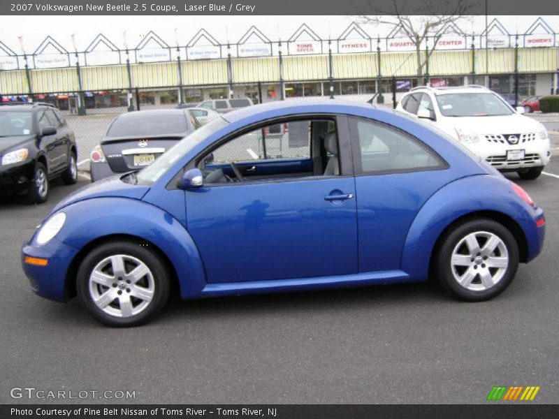 Laser Blue / Grey 2007 Volkswagen New Beetle 2.5 Coupe