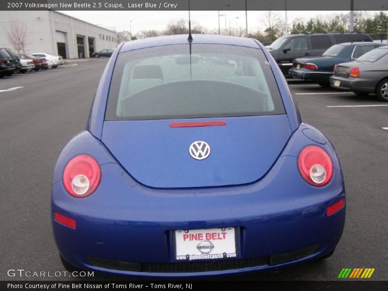 Laser Blue / Grey 2007 Volkswagen New Beetle 2.5 Coupe