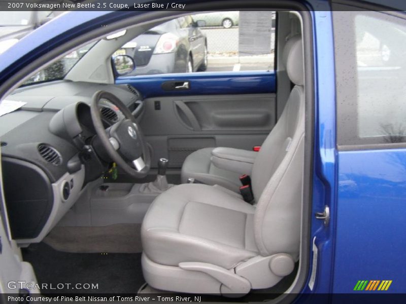 Laser Blue / Grey 2007 Volkswagen New Beetle 2.5 Coupe