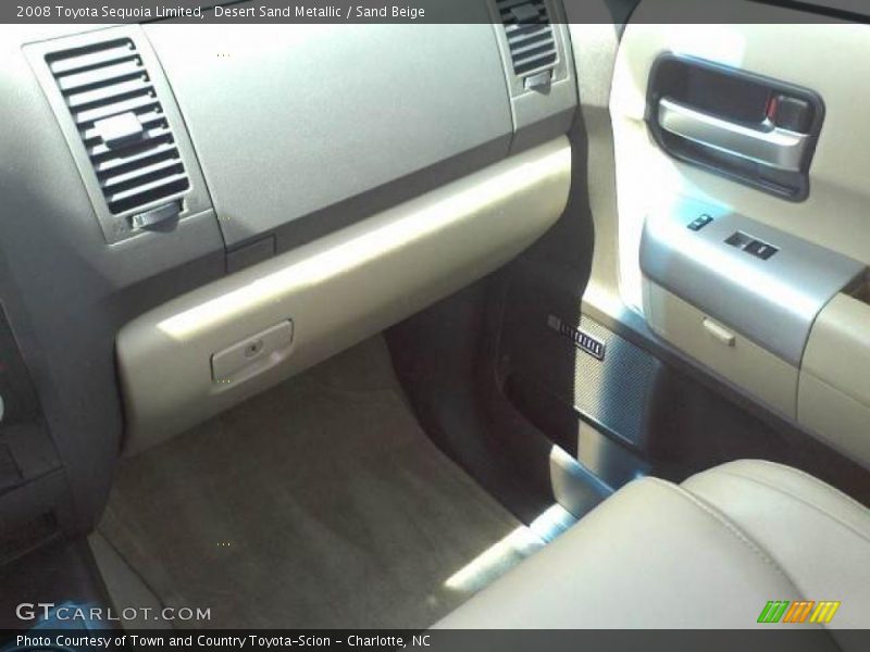 Desert Sand Metallic / Sand Beige 2008 Toyota Sequoia Limited