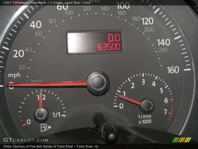 Laser Blue / Grey 2007 Volkswagen New Beetle 2.5 Coupe