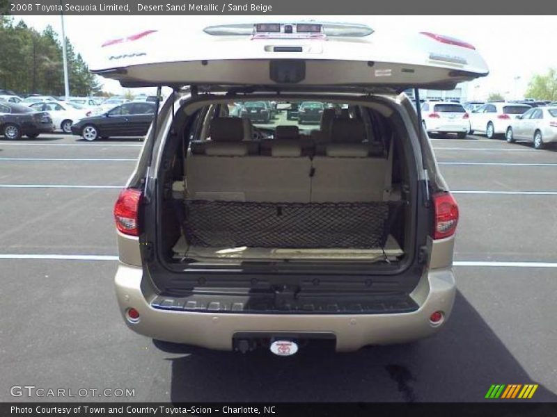Desert Sand Metallic / Sand Beige 2008 Toyota Sequoia Limited