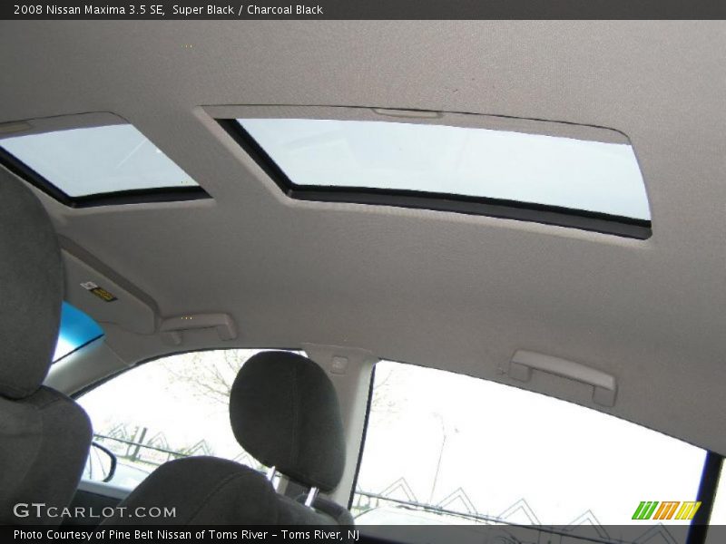 Super Black / Charcoal Black 2008 Nissan Maxima 3.5 SE