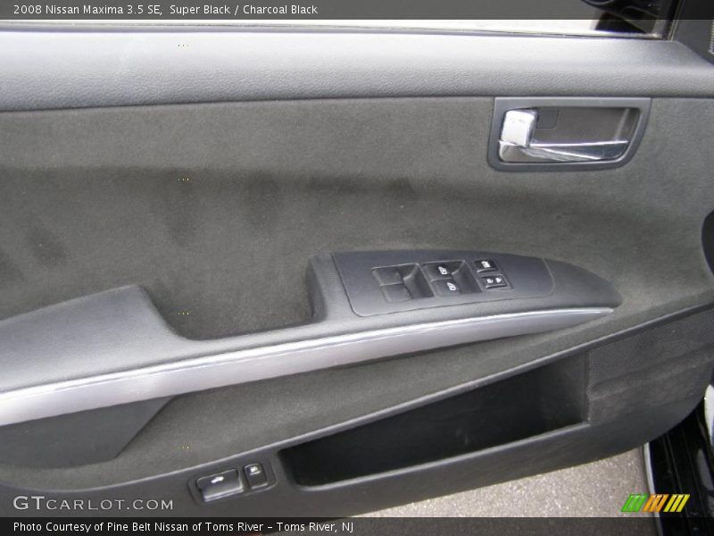 Super Black / Charcoal Black 2008 Nissan Maxima 3.5 SE