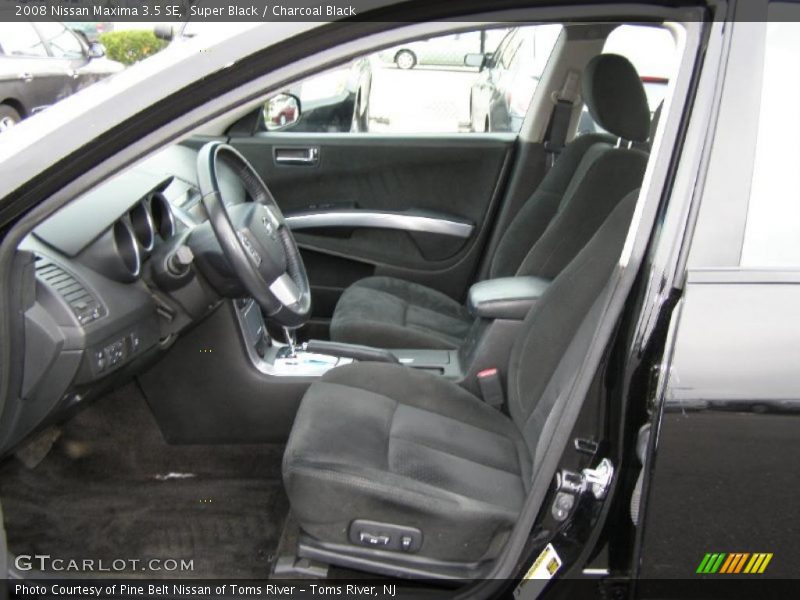 Super Black / Charcoal Black 2008 Nissan Maxima 3.5 SE
