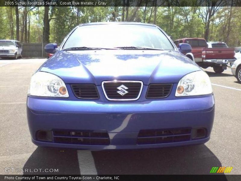 Cobalt Blue Metallic / Gray 2005 Suzuki Forenza S Sedan
