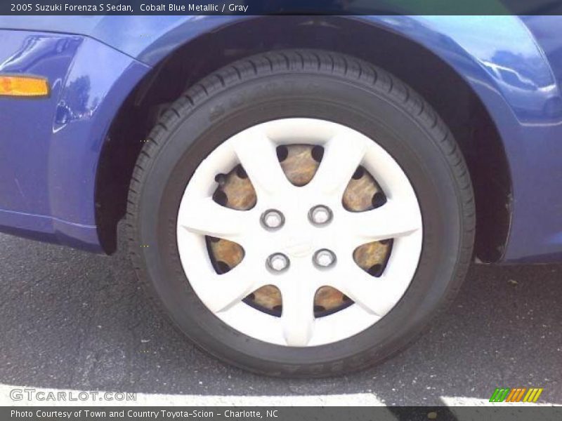 Cobalt Blue Metallic / Gray 2005 Suzuki Forenza S Sedan