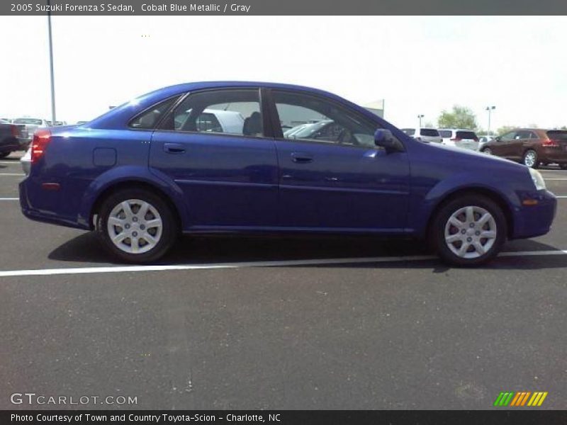 Cobalt Blue Metallic / Gray 2005 Suzuki Forenza S Sedan