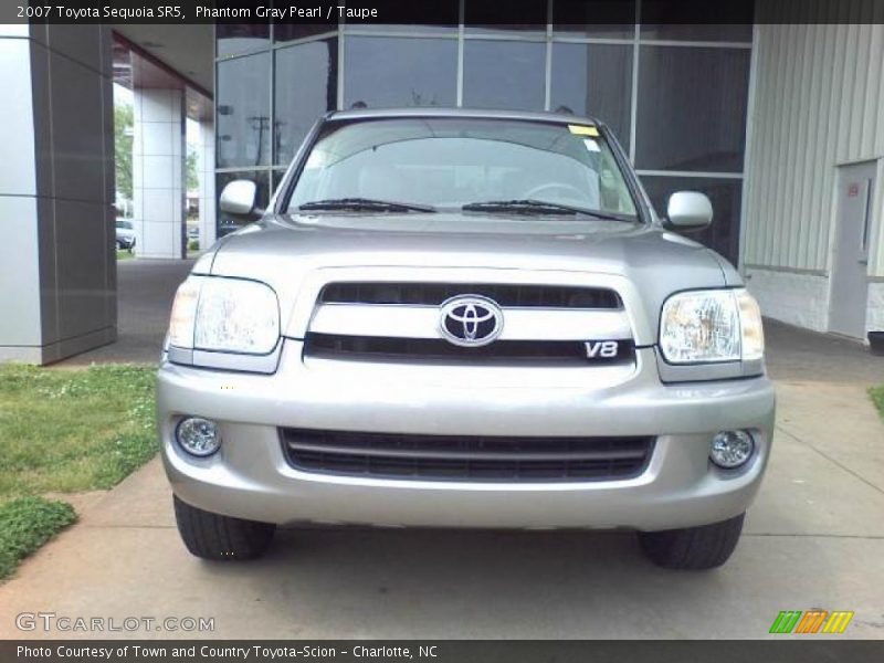 Phantom Gray Pearl / Taupe 2007 Toyota Sequoia SR5