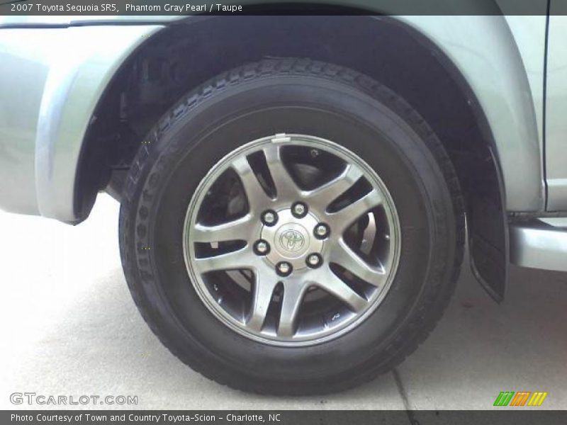 Phantom Gray Pearl / Taupe 2007 Toyota Sequoia SR5