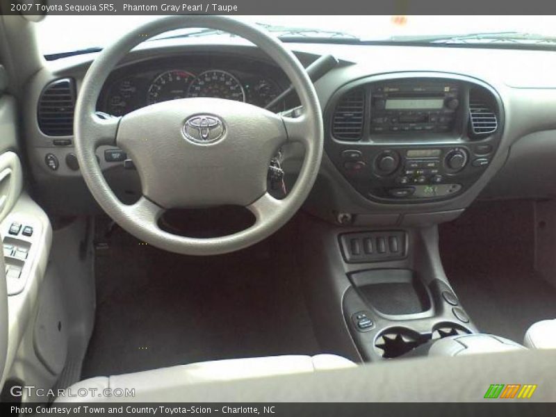 Phantom Gray Pearl / Taupe 2007 Toyota Sequoia SR5